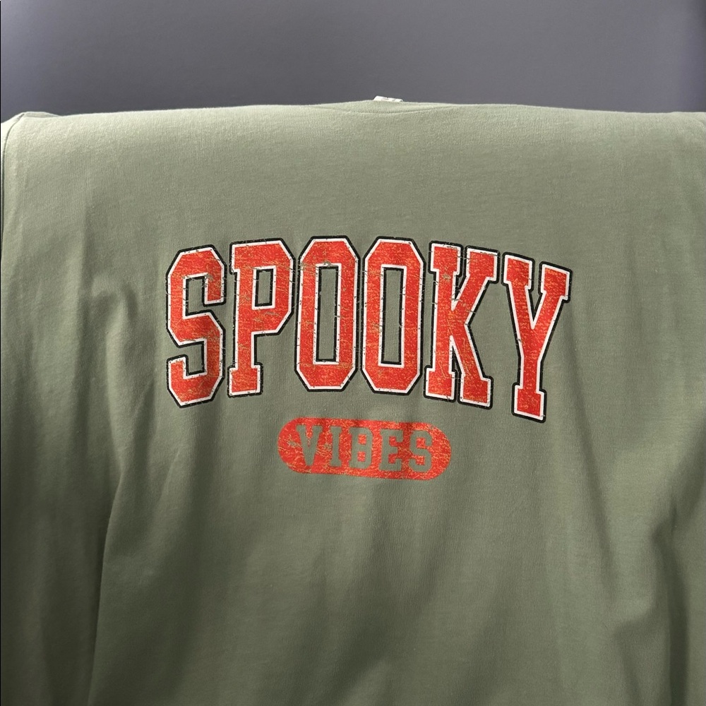 Oversized spooky shirt